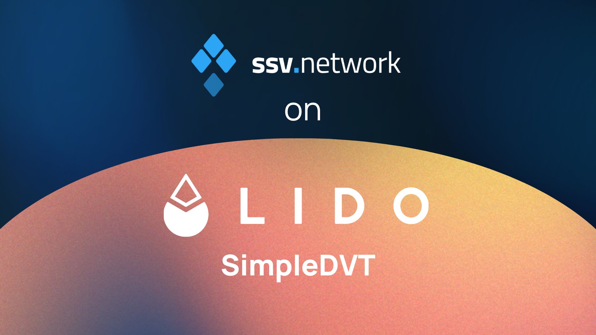 Lido and SSV logos